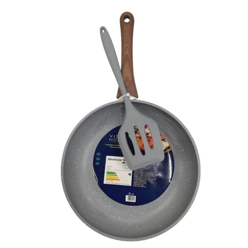 Frigideira Verona 24cm com Indução + Espatula - Vista Home