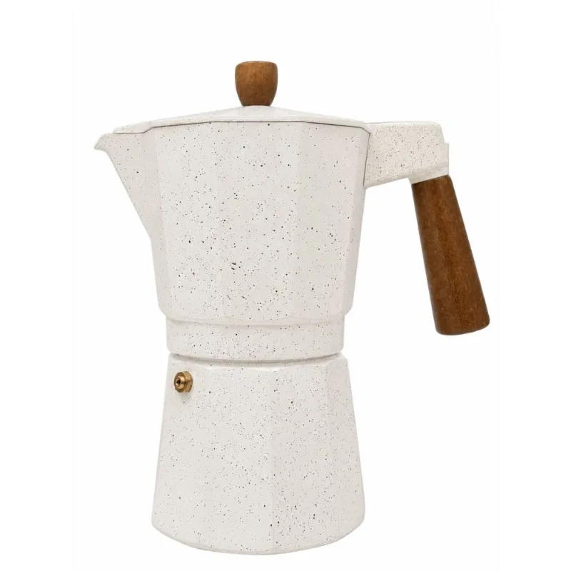 Cafeteira Italiana Lecce 400ml Cabo Soft Touch - Vista Home