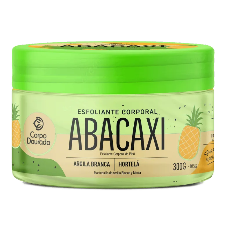 ESFOLIANTE CORPORAL FRUKTAIS ABACAXI COM HORTELA POTE 300G