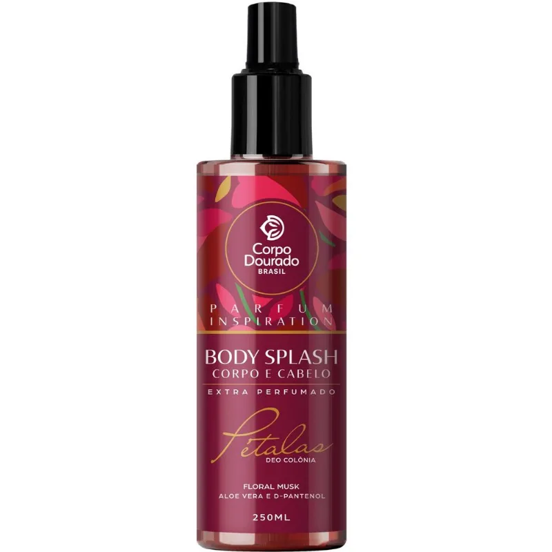 BODYSPLASH PARA CORPO E CABELO PARFUM INSPIRATION PETALAS 250ML