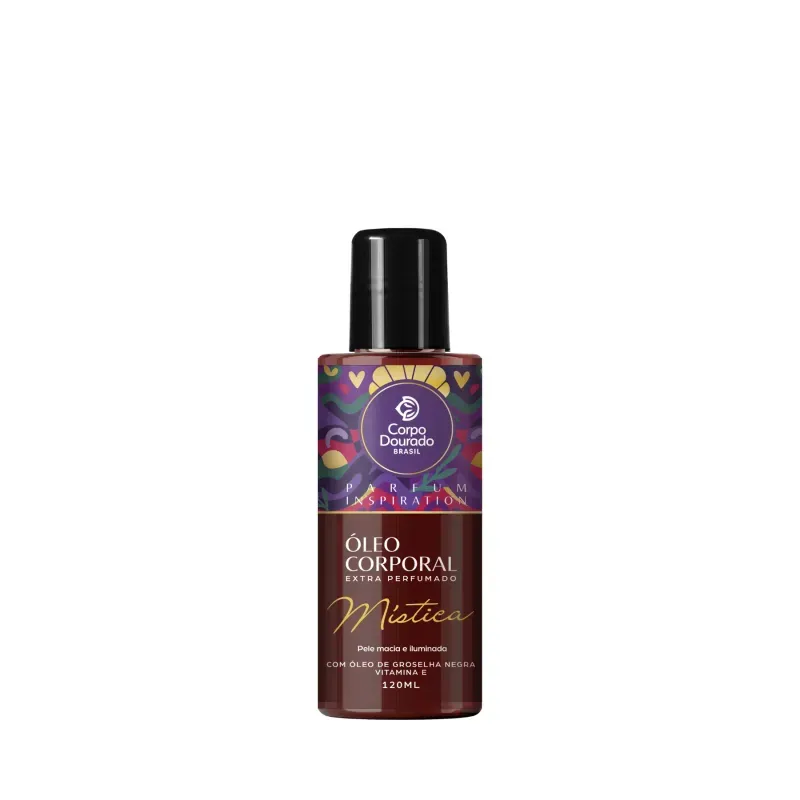 Óleo Corporal Corpo Dourado Mística 120ml