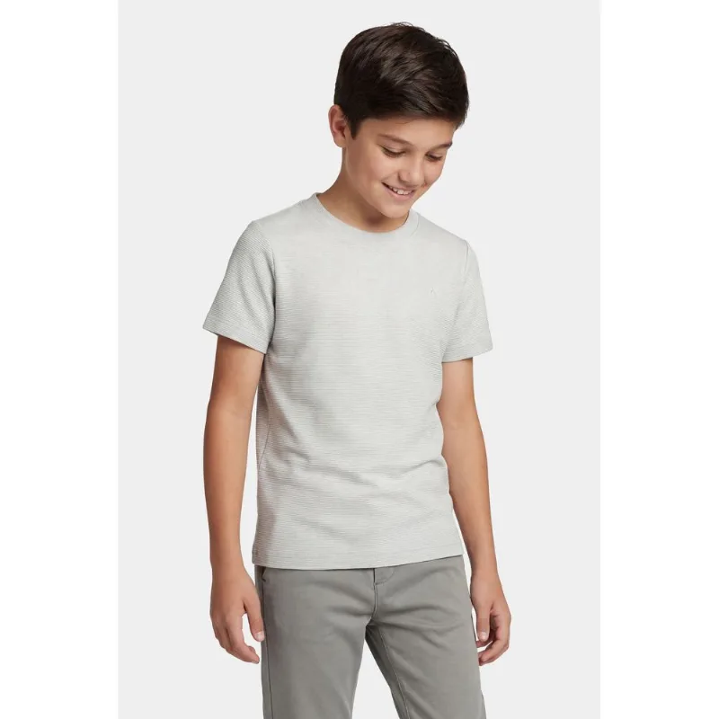 Camiseta Manga Curta Infantil Ottoman Marfim - 4