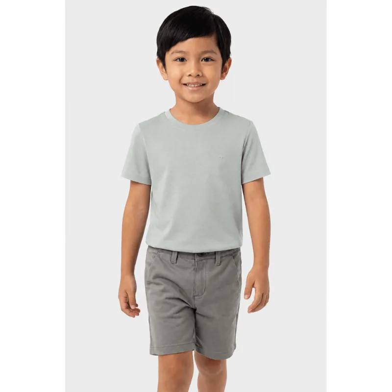 Camiseta Manga Curta Infantil Básica Menta - 12