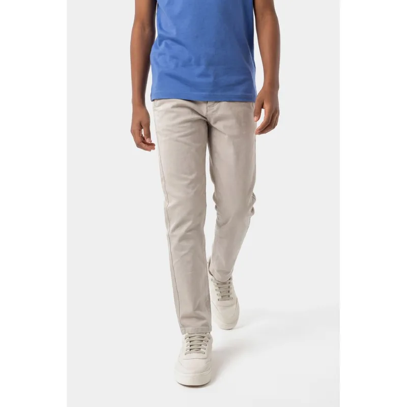 Calça Chino Infantil Color Areia - 2