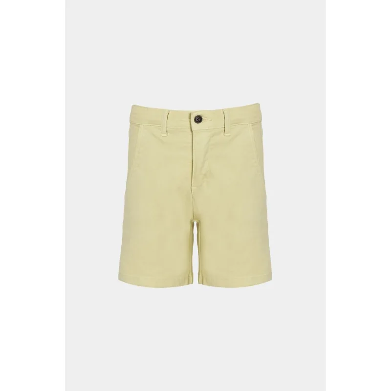 Bermuda Chino Infantil Color Sarjada Vanilla - 6