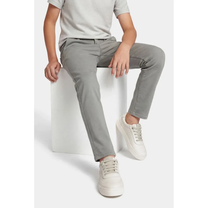 Calça Chino Infantil Comfort Color Verde - 4