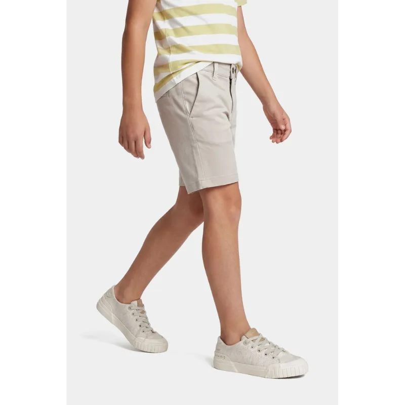 Bermuda Chino Infantil Color Confort Areia - 10