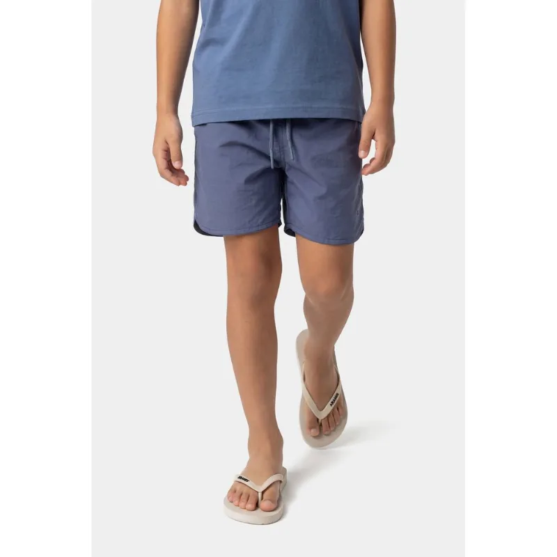 Short Infantil Básico Elástico Azul Indigo - 2