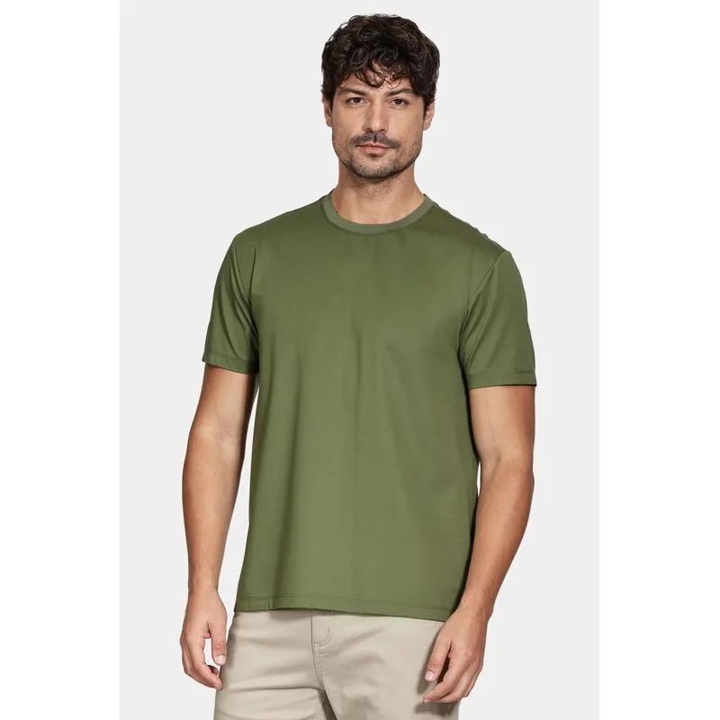 Camiseta Manga Curta A-70 Interlock Militar - P