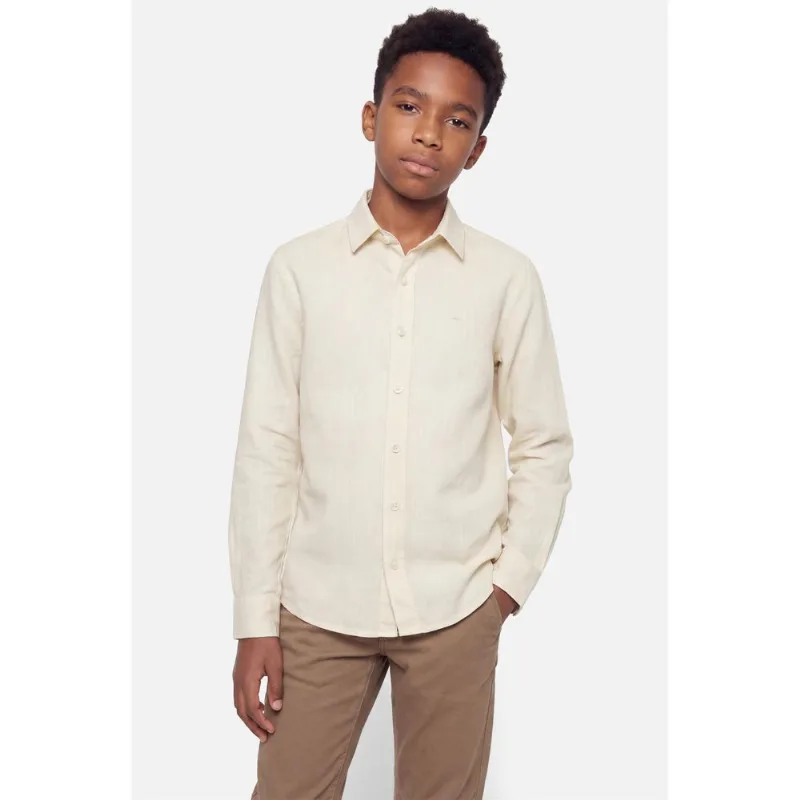 Camisa Manga Longa Infantil Flamê Bosco Amarelo - 12
