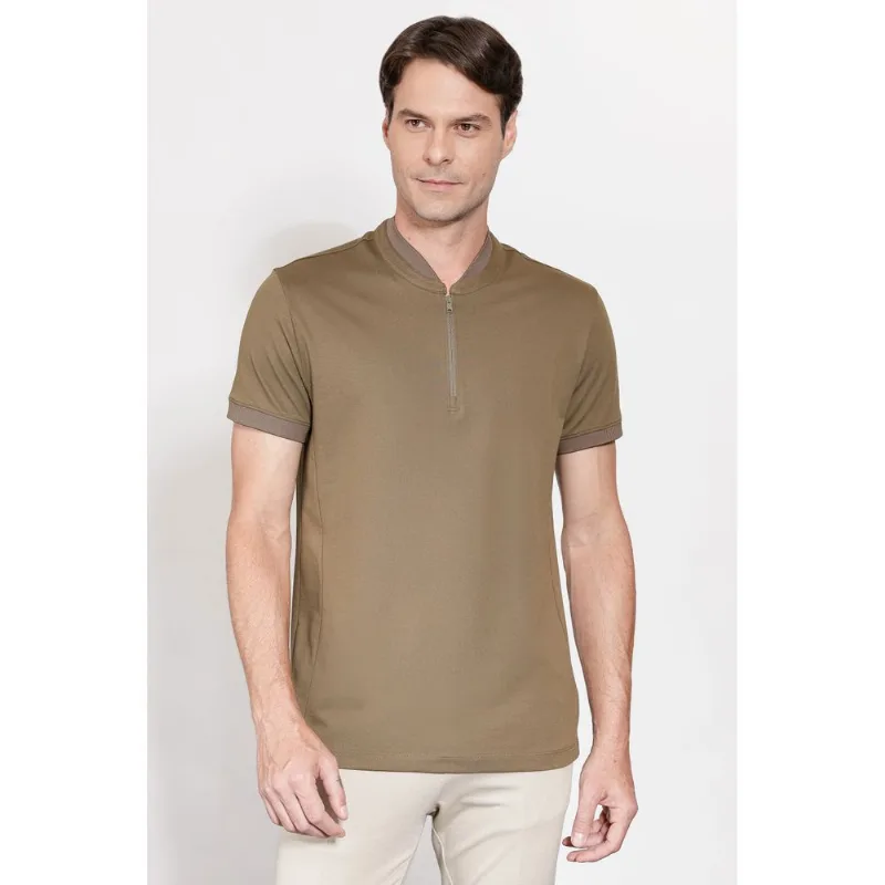 Polo Piquet Pima Performing Verde Militar - GG