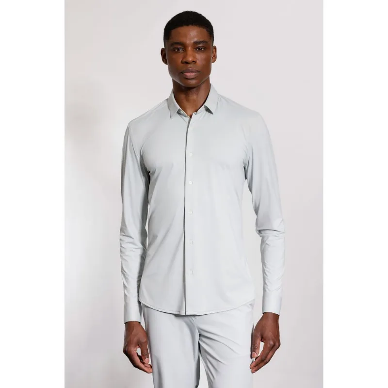 Camisa Manga Longa Classic Everyday Cinza - M