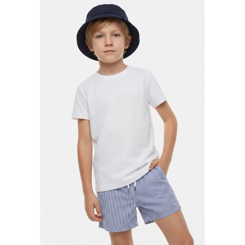 Camiseta Manga Curta Infantil Lisboa Branco - 10