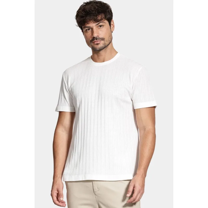 Camiseta Manga Curta Malha Stela Off White - XGG