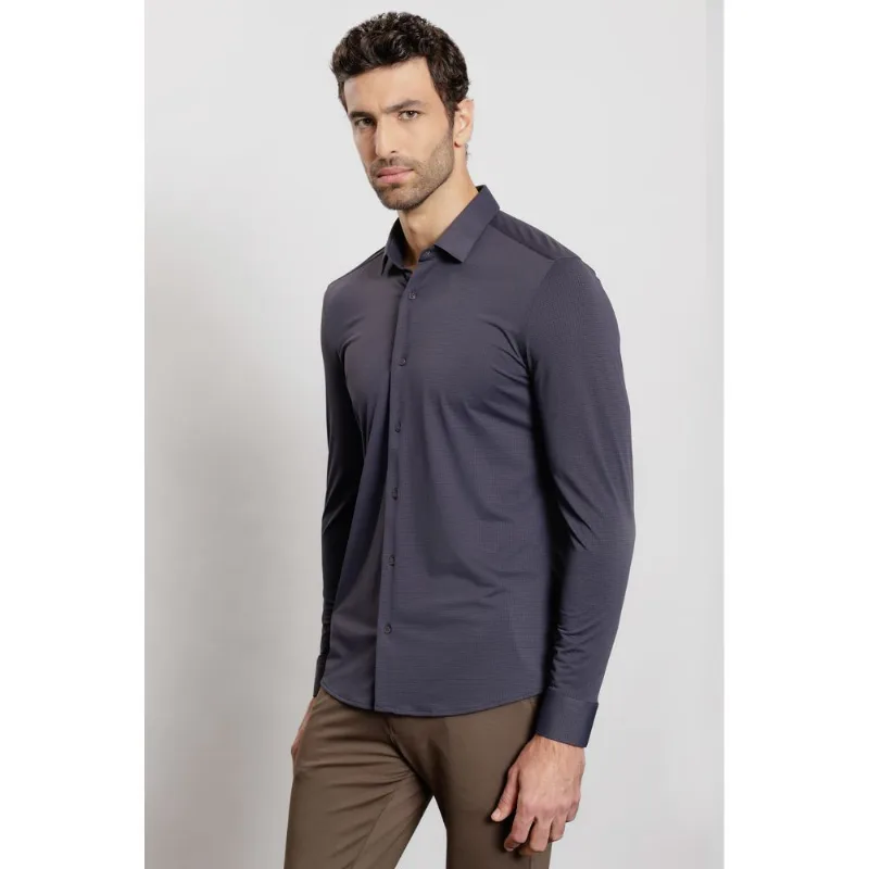Camisa Manga Longa Air Tech Marinho Escuro - G