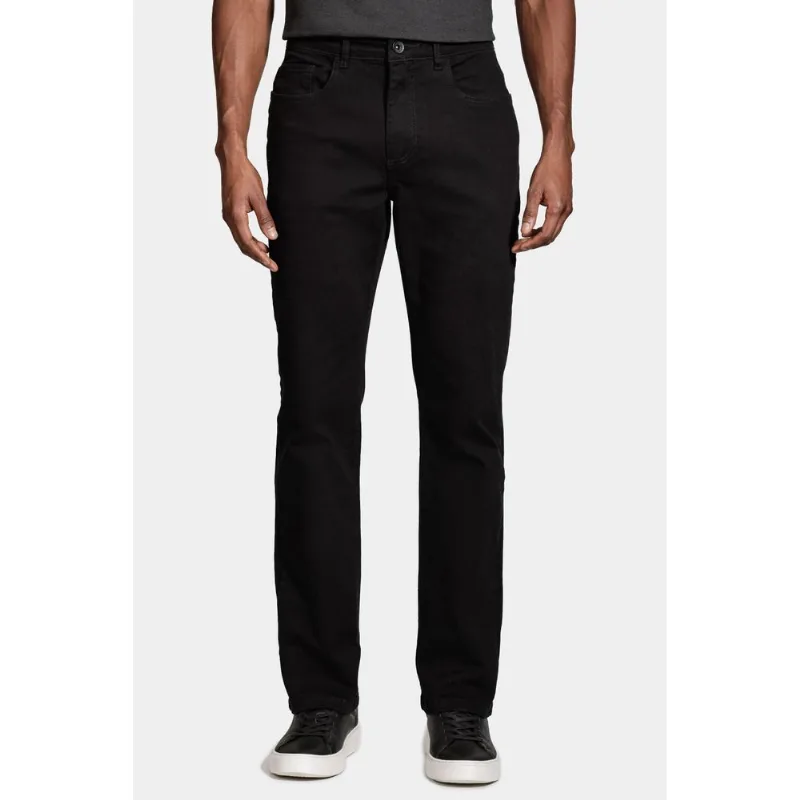 Calça Jeans Regular Preto - 48