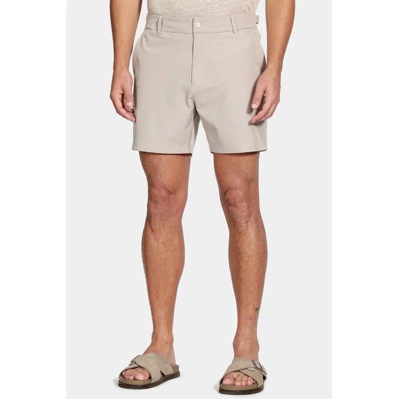 Shorts Tecnológico Com Fivela Areia - 46