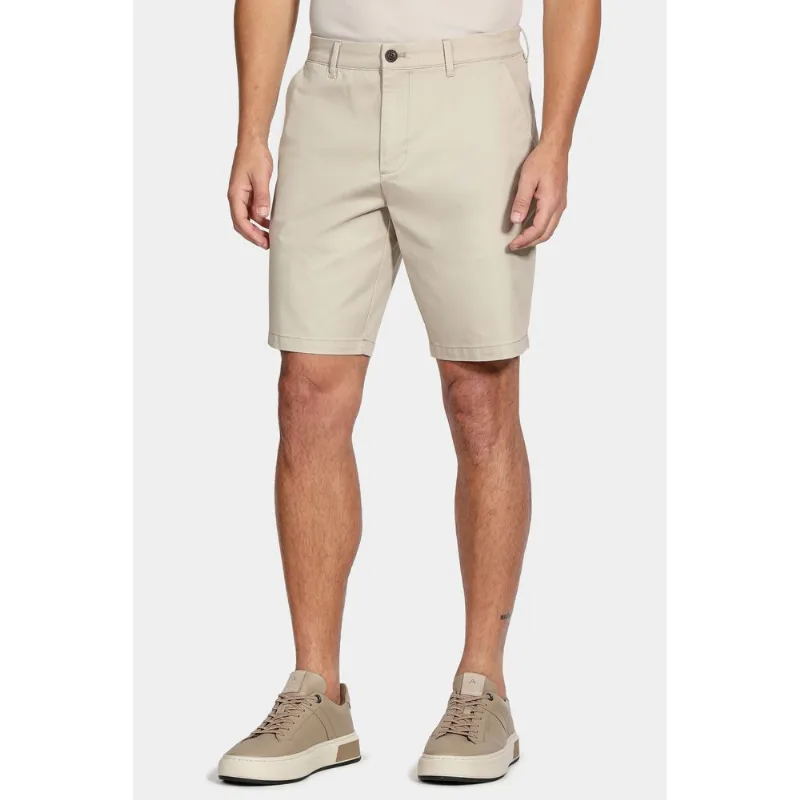 Bermuda Chino Casual em Sarja Palha 117 - 52