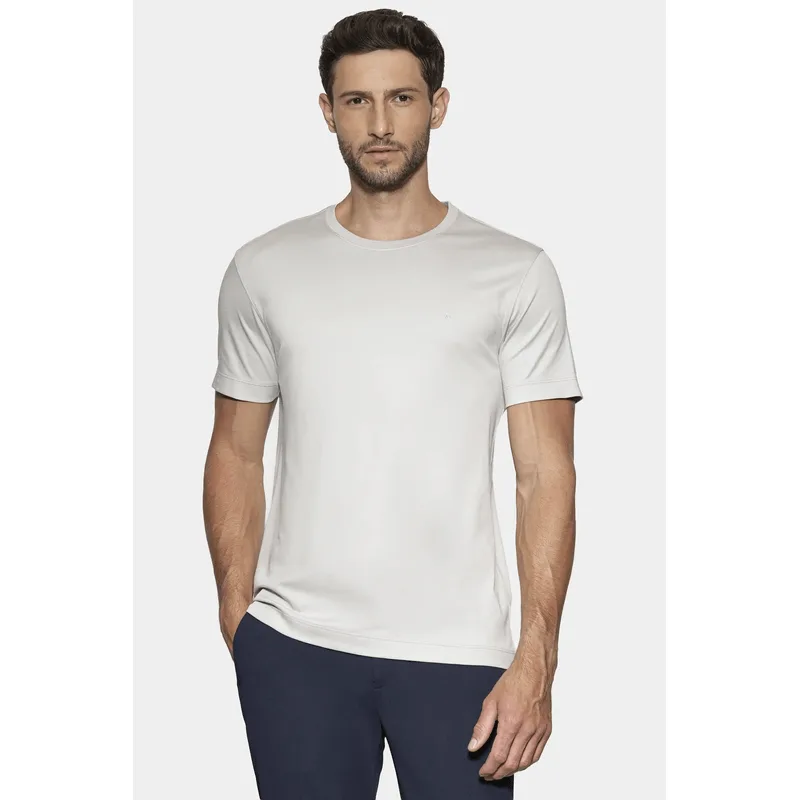 Camiseta Manga Curta Interlock Pima Gelo 117 - GG