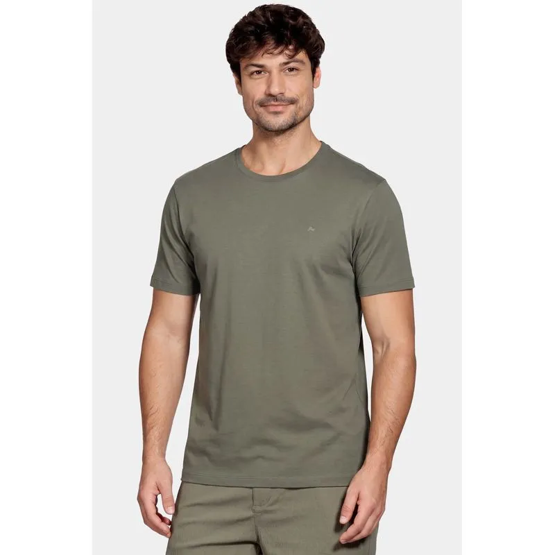 Camiseta Manga Curta Liquid Cotton Militar - XGG