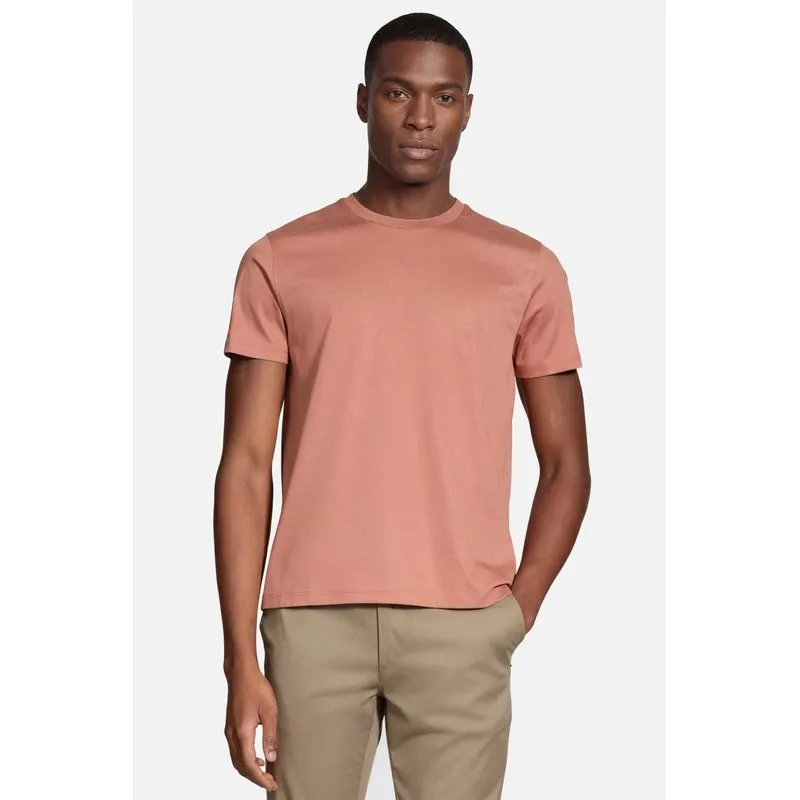Camiseta Manga Curta Silk Blend Modal Ferrugem 117 - G