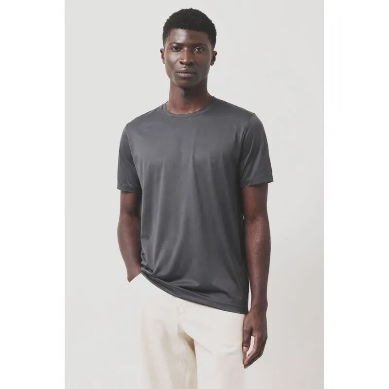 Camiseta Manga Curta A-70 Interlock Antracite 117 - M