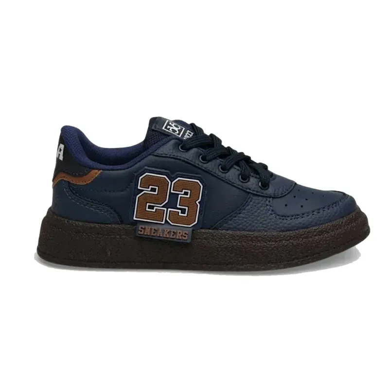 Tênis Sneakers Vissi Street Kids Leve Marinho Infantil 32