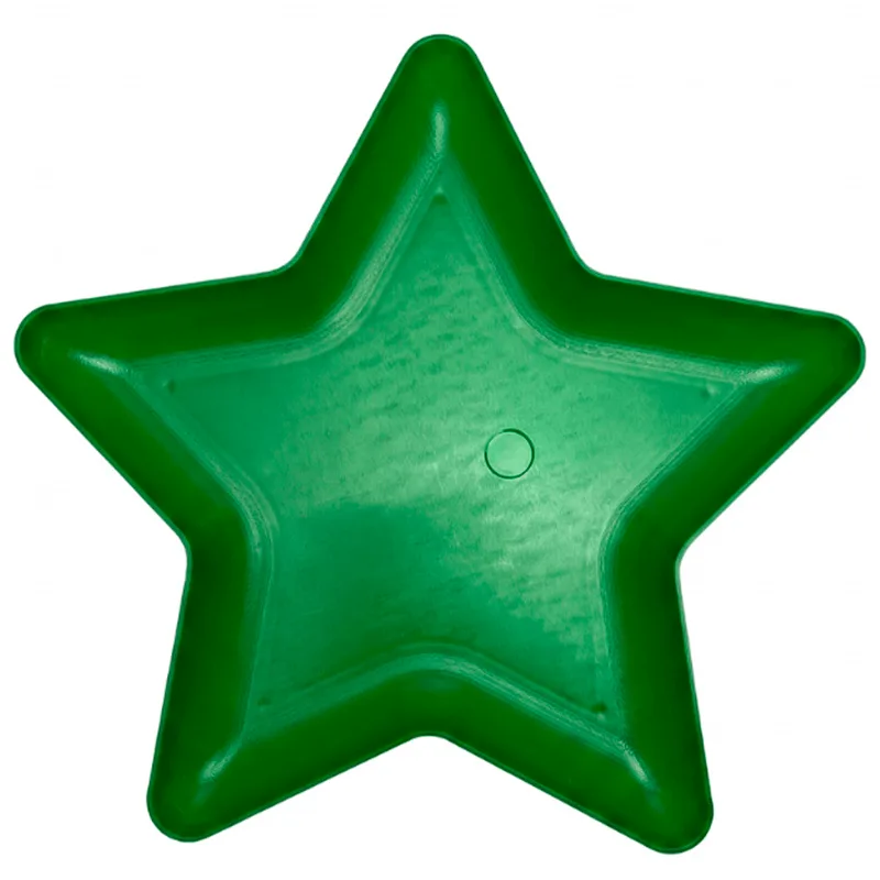 Bandeja Estrela Verde 20,5cm LSC TOYS BANDEJA ESTRELA VERDE 7311 LSC TOYS