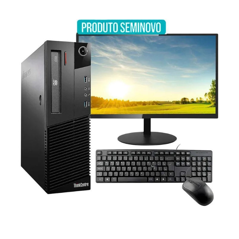 Computador Completo Lenovo Thinkpad M93 I5 4º 8Gb Hd 500Gb
