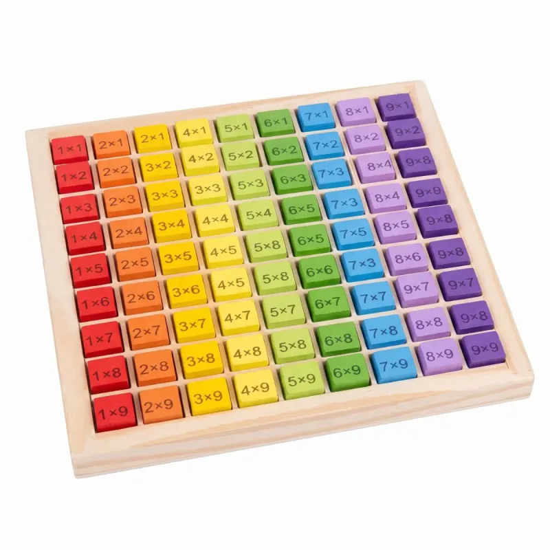 Tabuada de Madeira Ama Toys