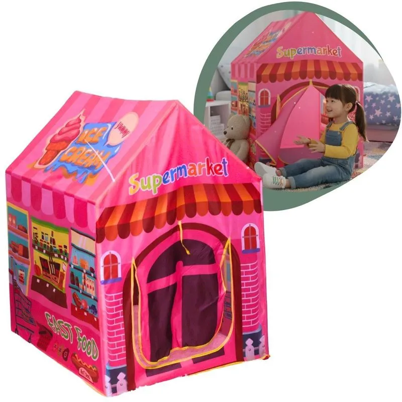 Barraca Infantil Toca Tenda Casinha Fast Food Divertido