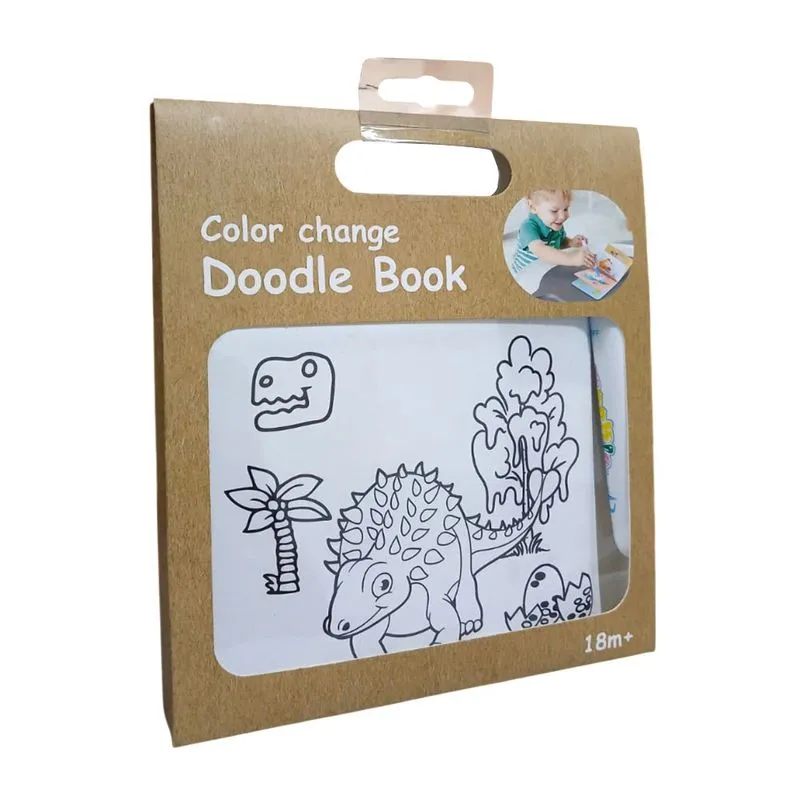 Livro de Banho Para Colorir Dinossauros Domni
