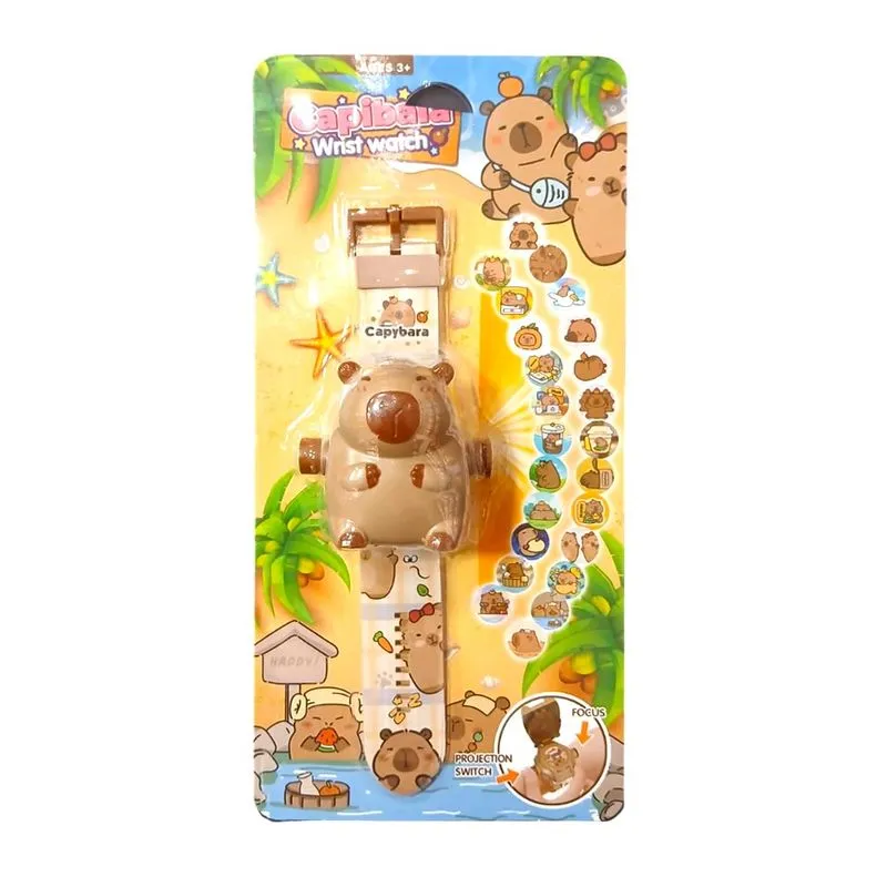 Relógio Infantil Capivara Menino Domni