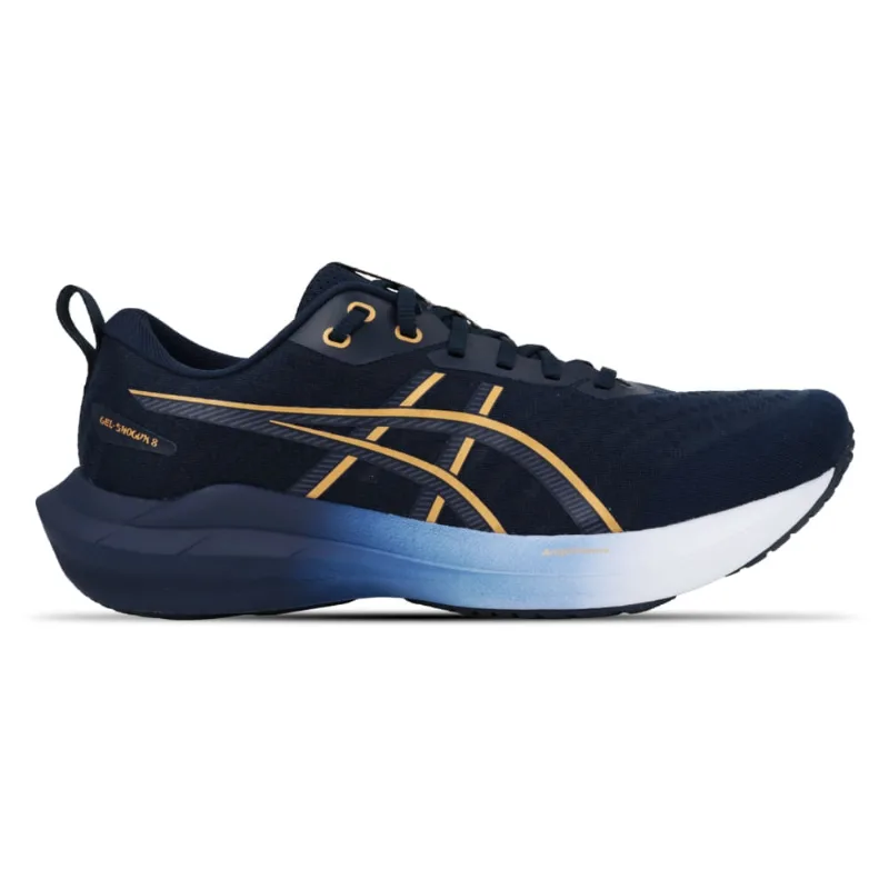 Tênis ASICS GEL-Shogun 8 - Masculino - Azul/Dourado - tam: 41