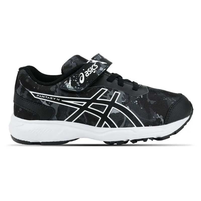 Tênis ASICS Fantasy 4 - Infantil - Preto/Branco - tam: 28