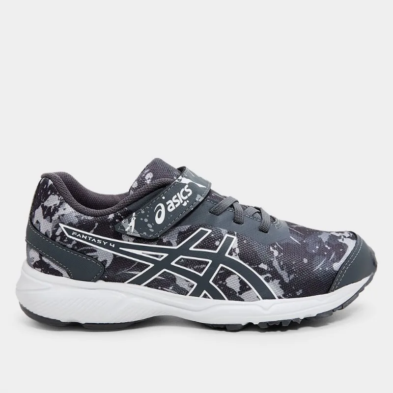 Tênis Infantil Asics Fantasy 4 Ps - Unissex - Cinza