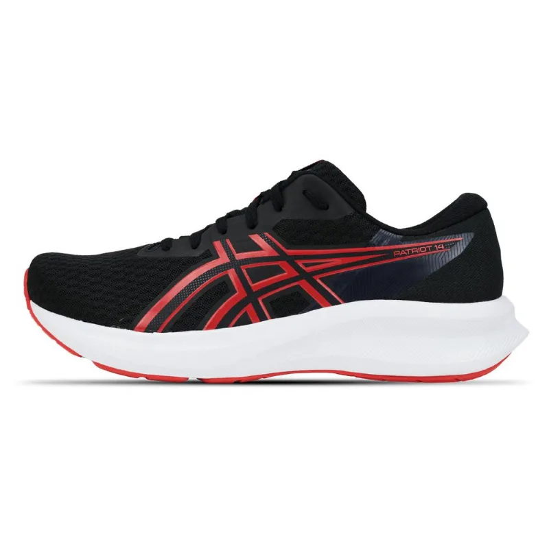 Tênis ASICS Patriot 14 - Masculino - Preto/Vermelho - tam: 41