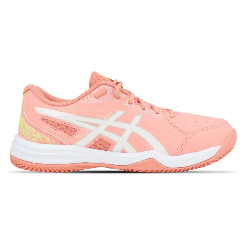 Tênis ASICS Gel-Backhand 2 Saibro - Feminino - Rosa/Branco - tam: 40