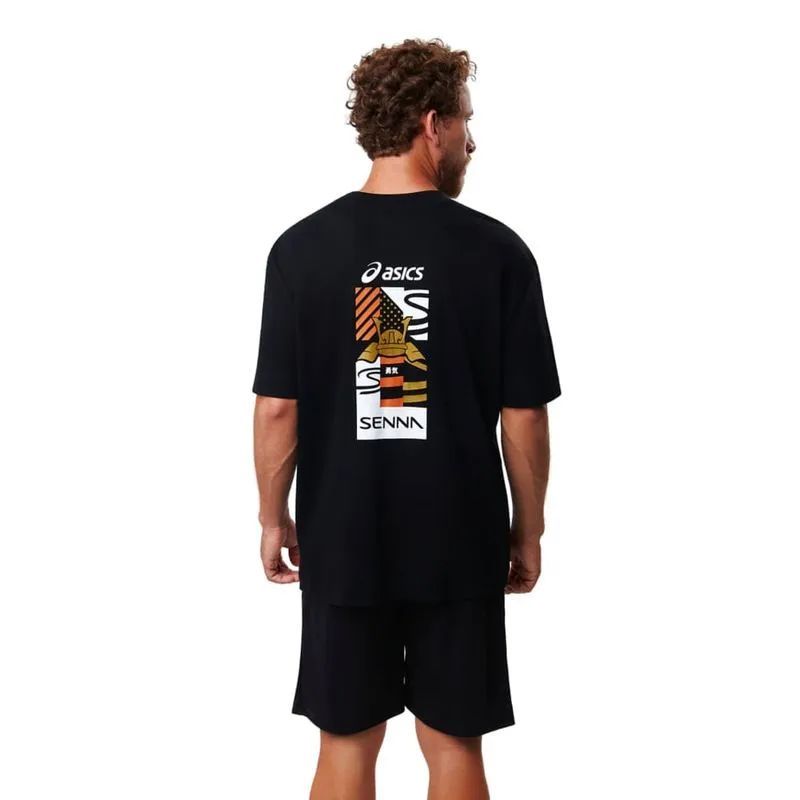 Camiseta Graphic Senna Samurai - Unissex - Preto - tam: M