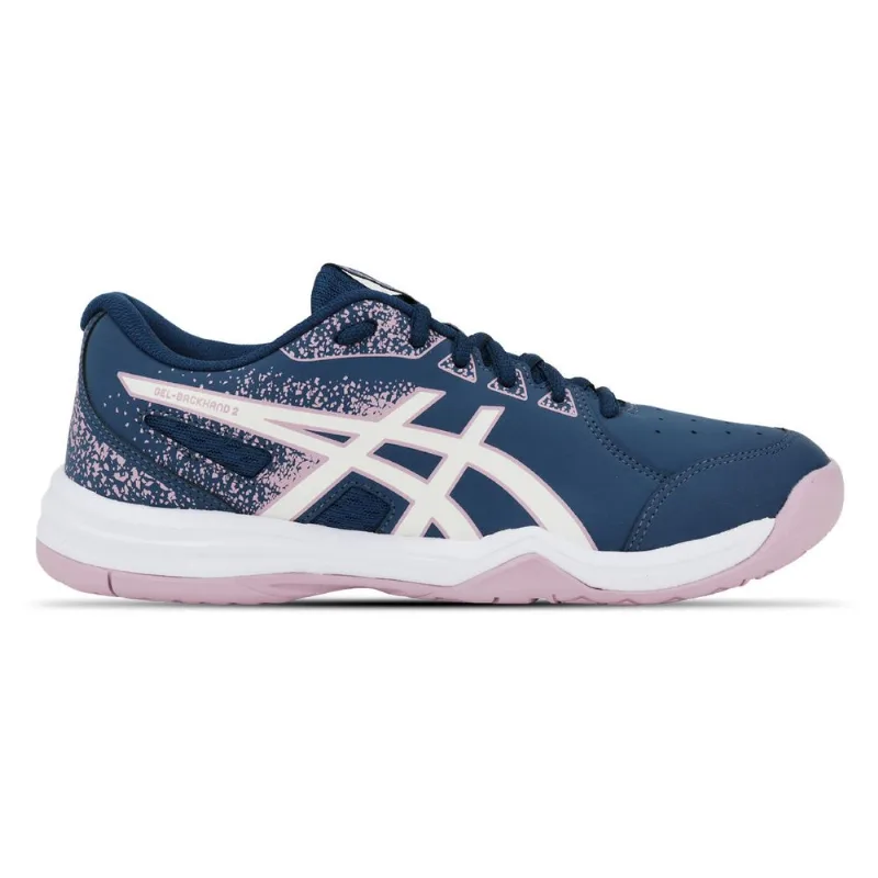 Tênis ASICS Gel-Backhand 2 - Feminino - Azul/Roxo - tam: 36