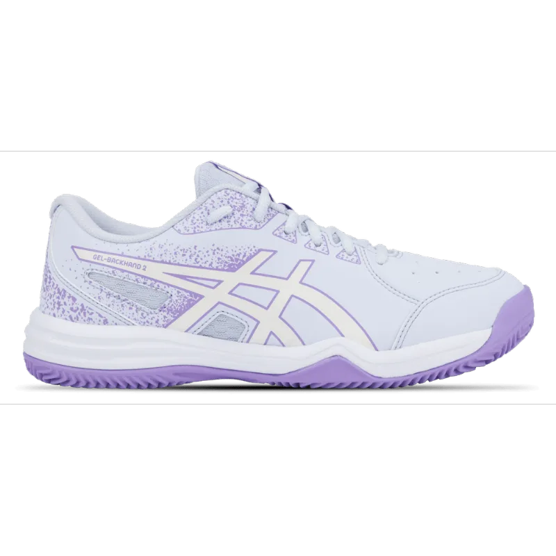 Tênis ASICS Gel-Backhand 2 Saibro - Feminino - Azul/Roxo - tam: 38 - ASICS