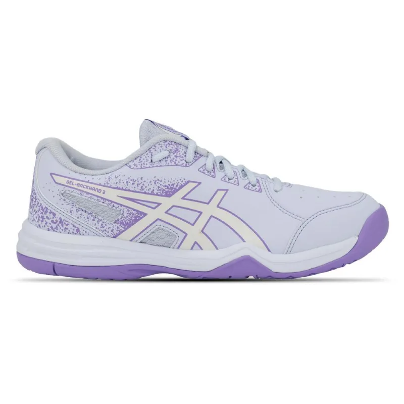 Tênis ASICS Gel-Backhand 2 - Feminino - Azul/Roxo - tam: 36 - ASICS