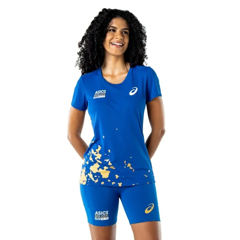 Camiseta Golden Run Performance - Azul - tam: G