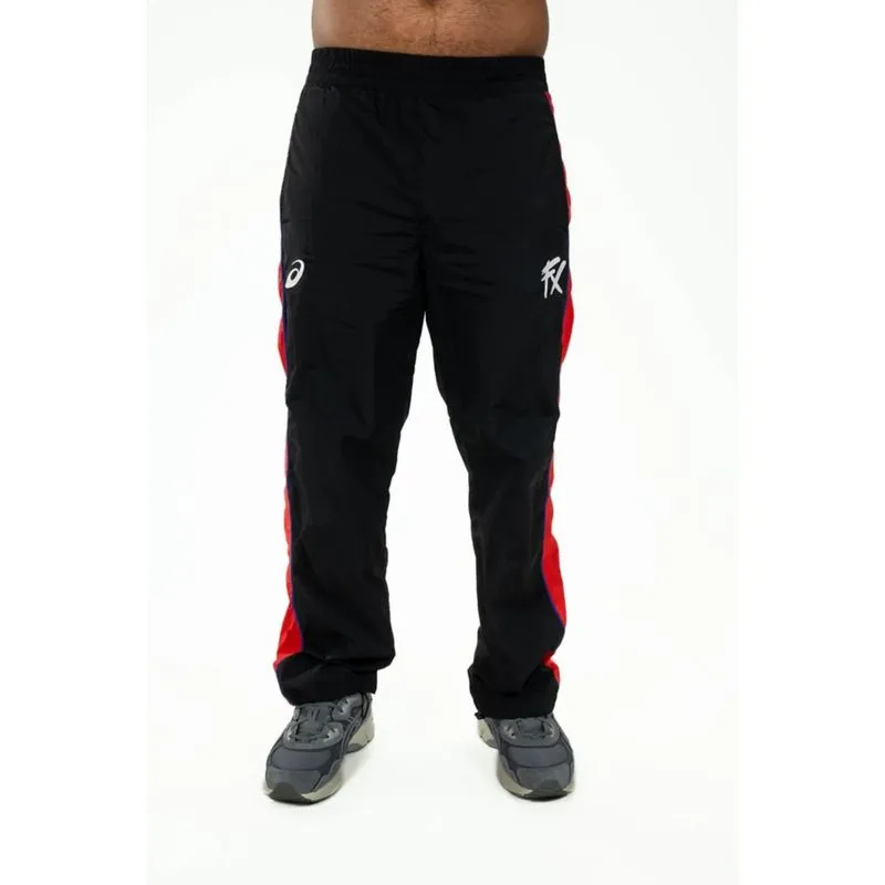 Calça ASICS Retro Fluxo W7M - Preto/Vermelho - tam: GG