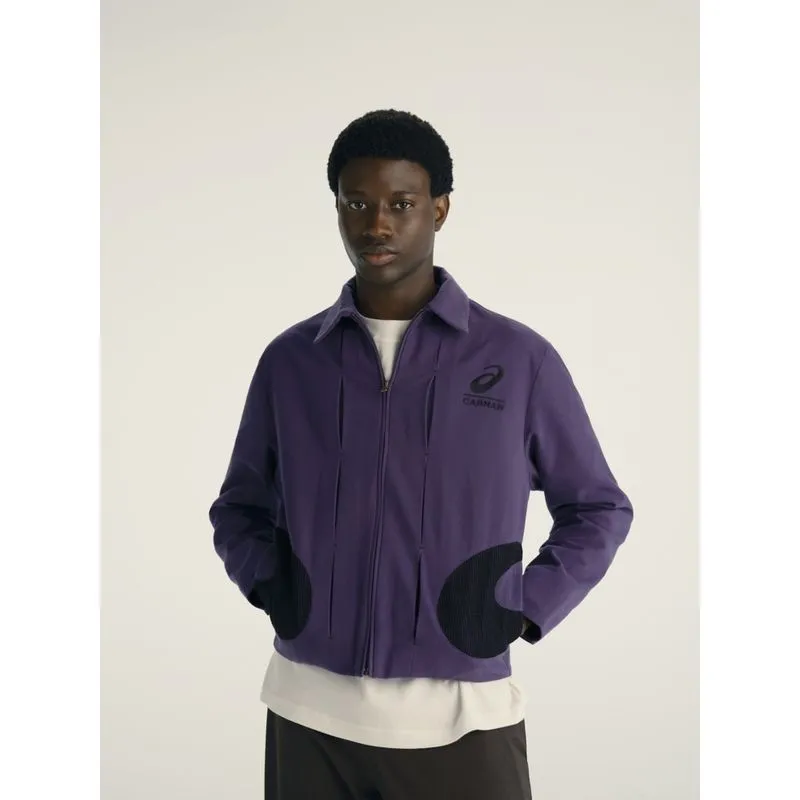 Jaqueta ASICS Spiral Cuts X Carnan - Roxo - tam: M