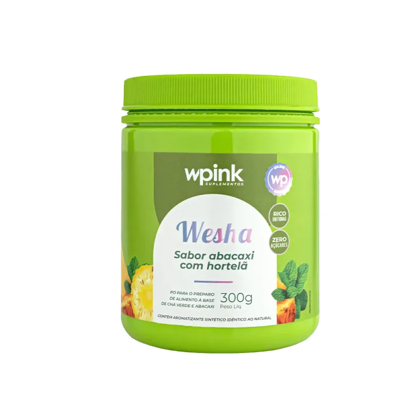 WESHA WPINK - SABOR ABACAXI COM HORTELÃ - 300G