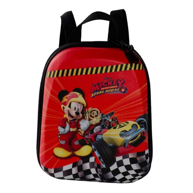 Lancheira Costas Mickey 3D Infantil Impermeável Escolar