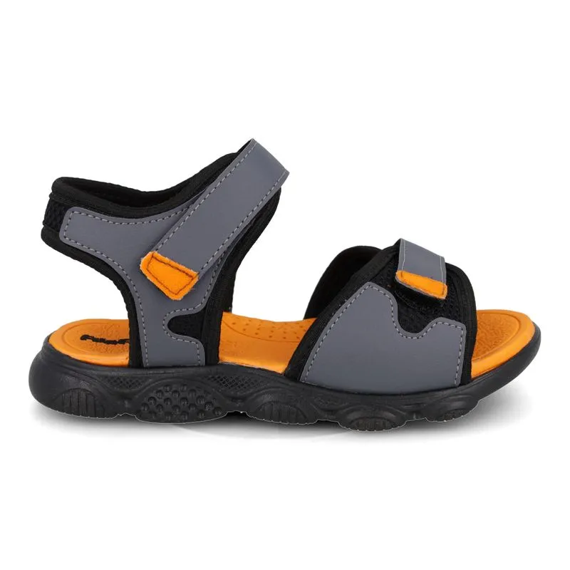 Sandália Papete Funfeet Aventura Cinza Infantil 25