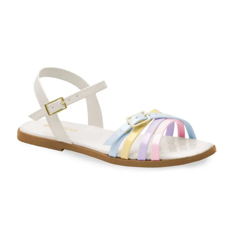 Sandália Ortofino Casual Off White Infantil 31