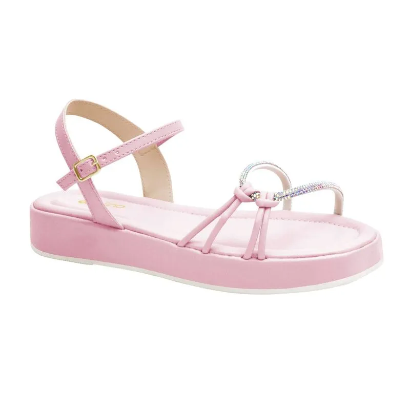 Sandália Infantil Ortofino Casual Rosa 28